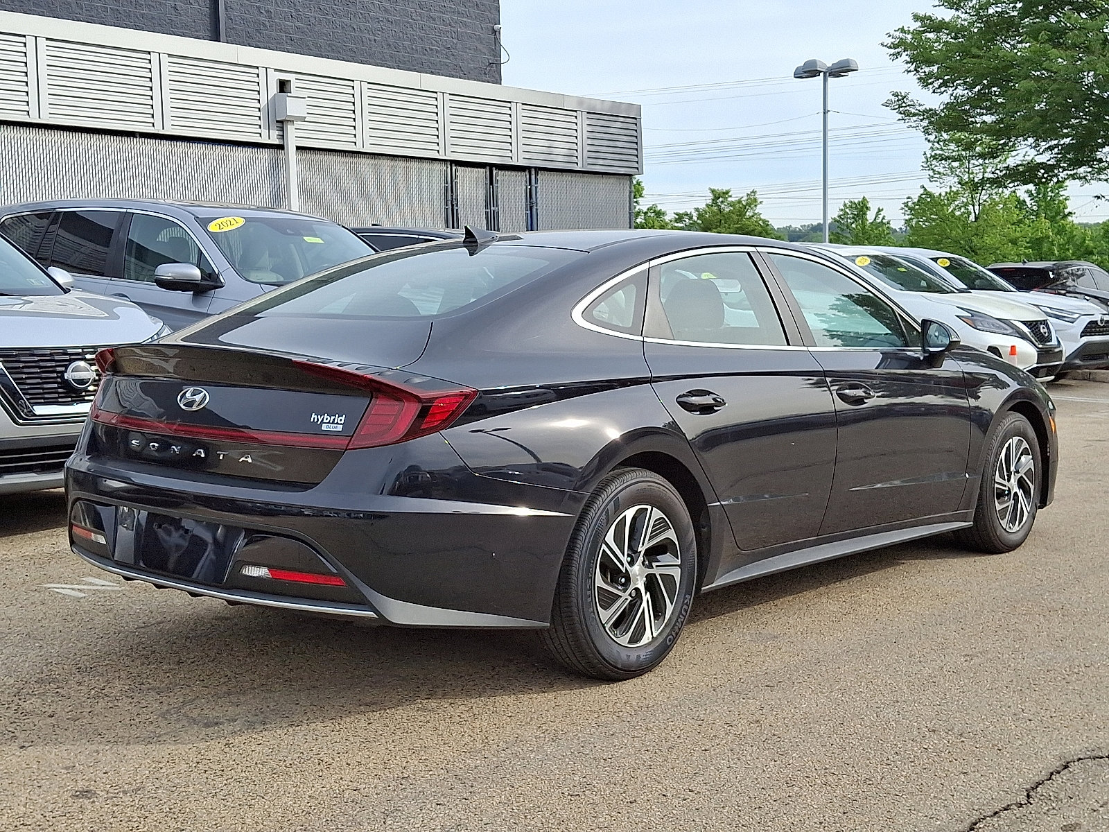 2023 Hyundai Sonata Hybrid Blue photo 4