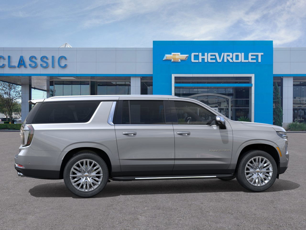 2026 Chevrolet Suburban Premier Gray at Classic Elite Chevrolet Sugar Land
