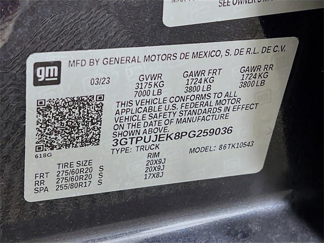 2023 Gmc Sierra 1500 Elevation photo 19