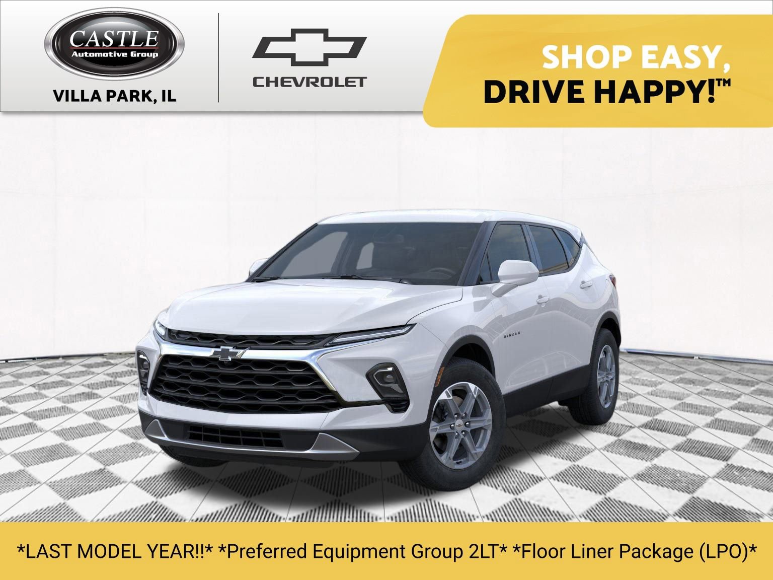 New 2025 Summit White Chevrolet 2LT image 1