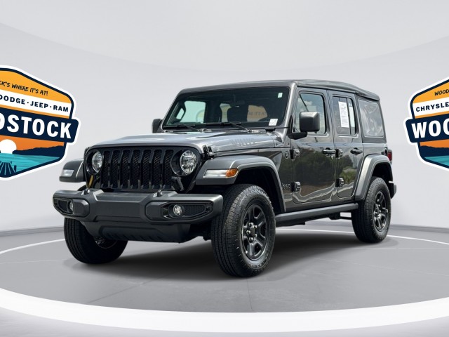 PRE-OWNED 2021 JEEP WRANGLER UNLIMITED WILLYS SPORT 4WD