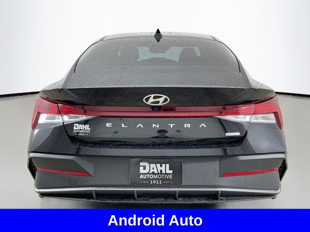 2024 Hyundai Elantra Hybrid Blue photo 4