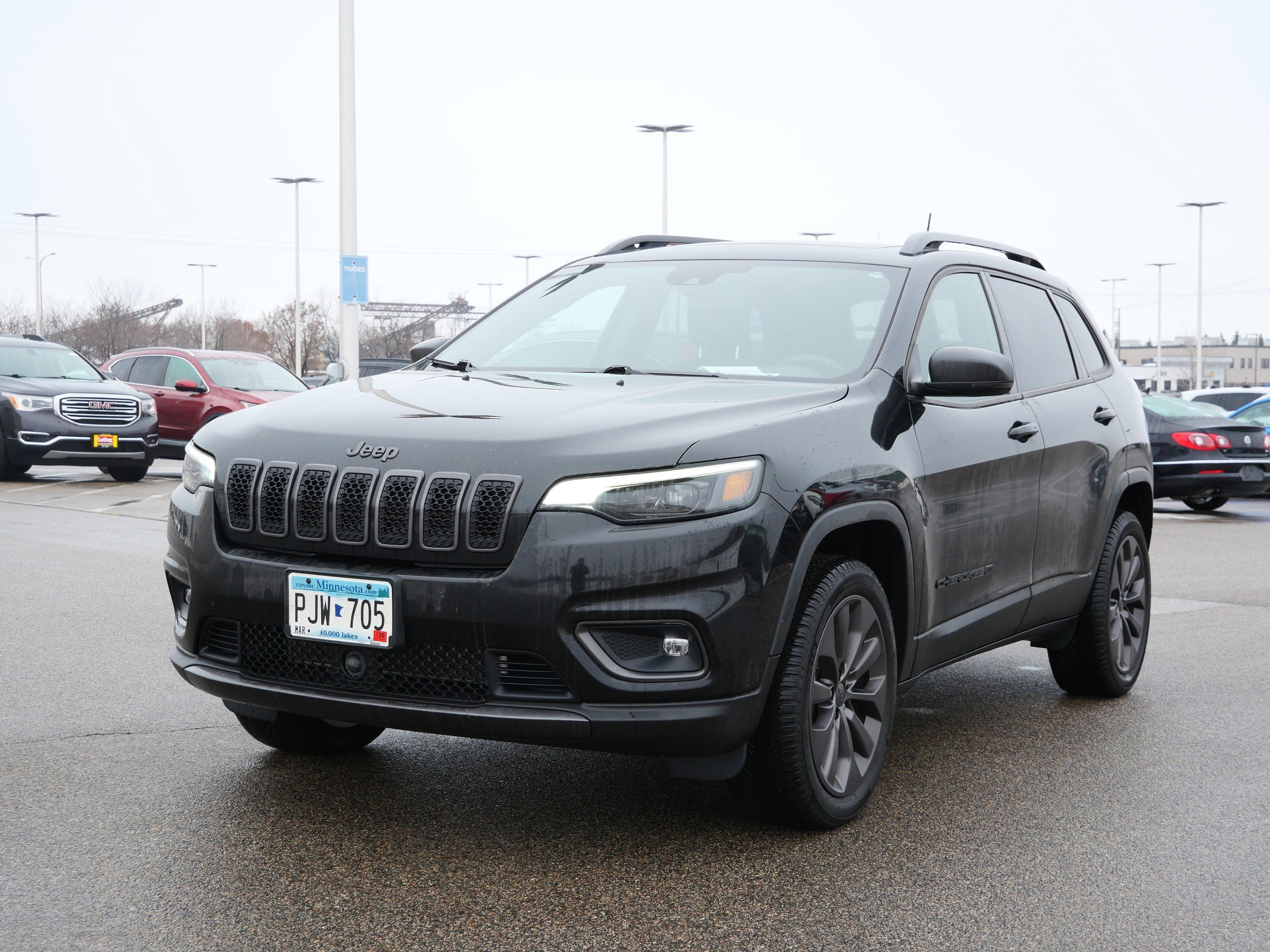 Used 2021 Jeep Cherokee 80TH with VIN 1C4PJMMX7MD202018 for sale in Waite Park, Minnesota