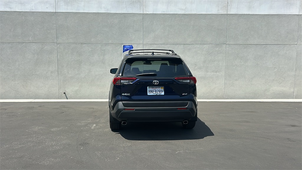 Certified Used 2019 Blue Toyota XLE image 3