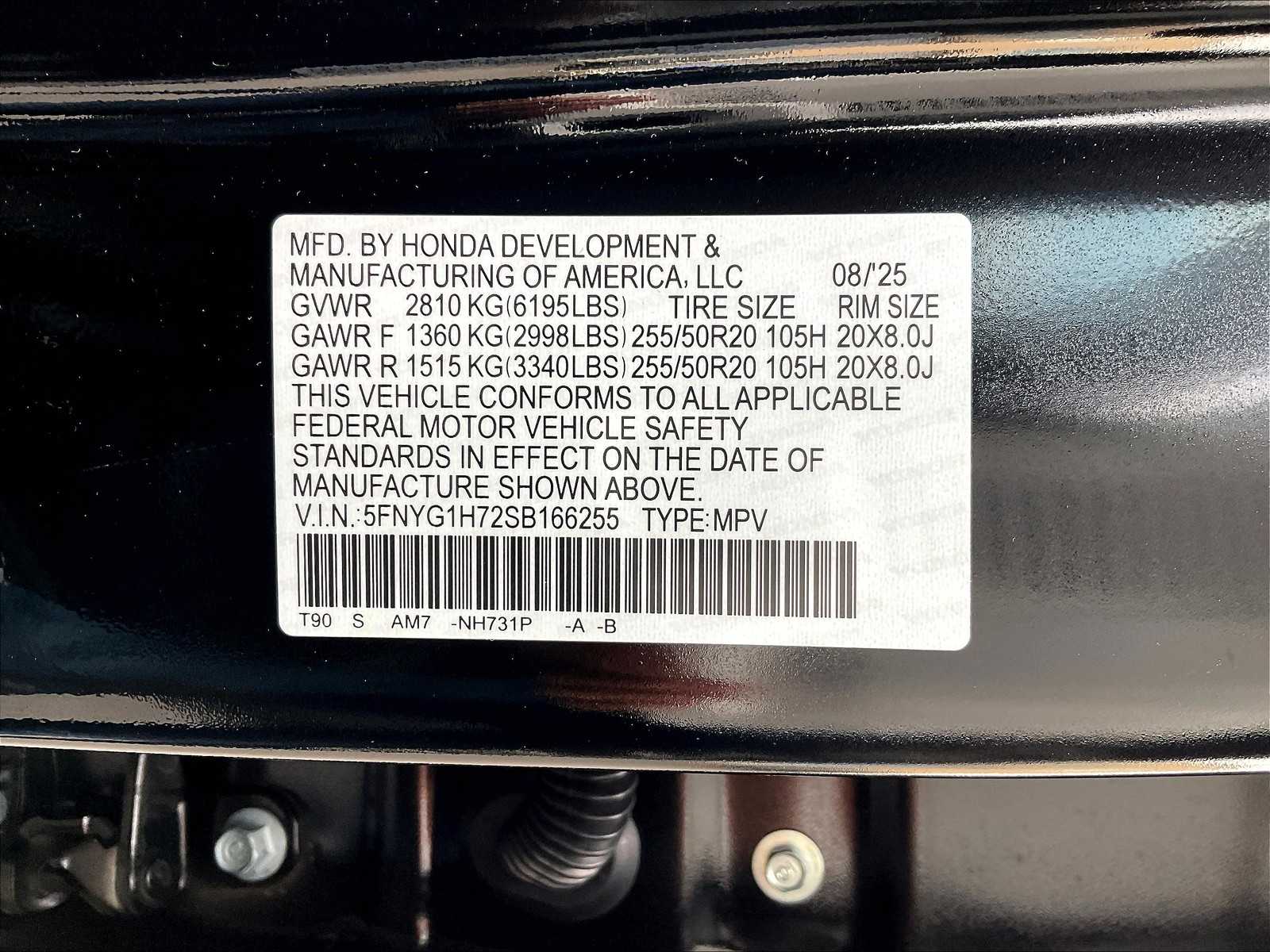 2025 Honda Pilot Touring photo 13