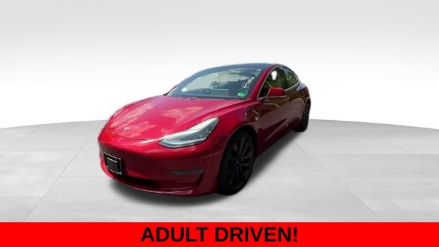 Used 2020 Tesla Model 3 Base with VIN 5YJ3E1ECXLF713503 for sale in Williamsburg, VA