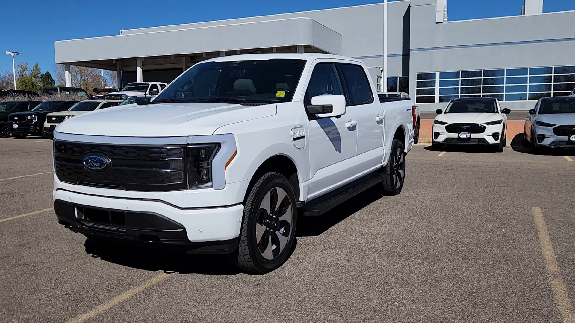 Certified 2023 Ford F-150 Lightning Platinum with VIN 1FT6W1EV8PWG33419 for sale in Greeley, CO