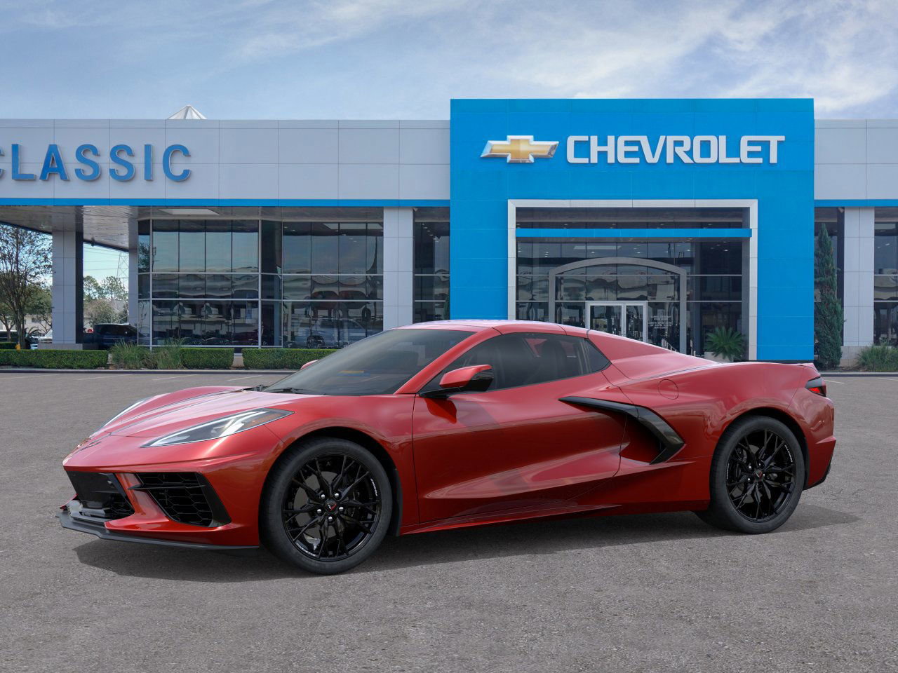 2026 Chevrolet Corvette Stingray 2LT Red at Classic Elite Chevrolet Hwy 6