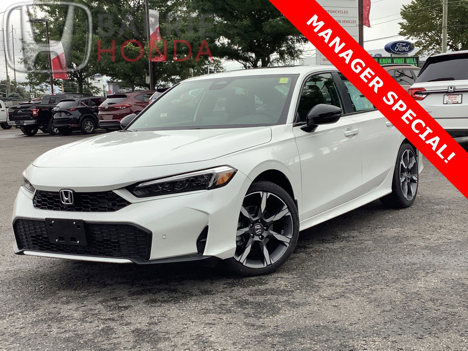 New 2025 Platinum White Pearl Honda Sport Touring image 1