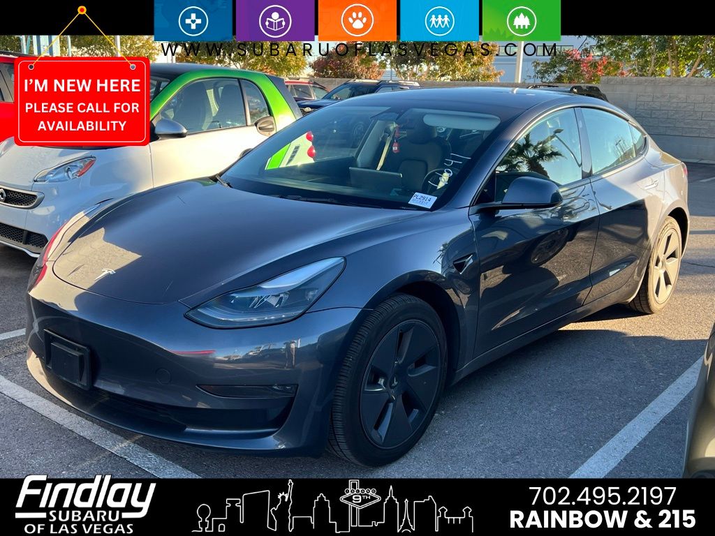 Used 2023 Tesla Model 3 Base with VIN 5YJ3E1EA0PF686641 for sale in Las Vegas, NV