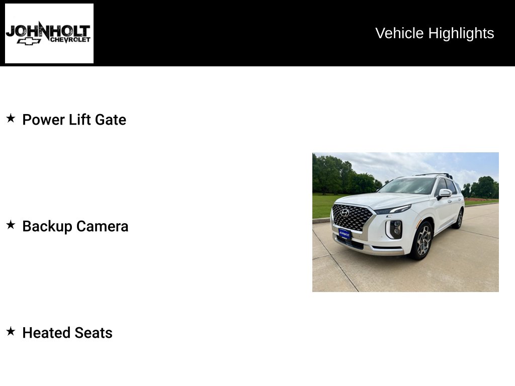 PreOwned 2021 Hyundai Palisade Calligraphy SUV in Chickasha MU295890