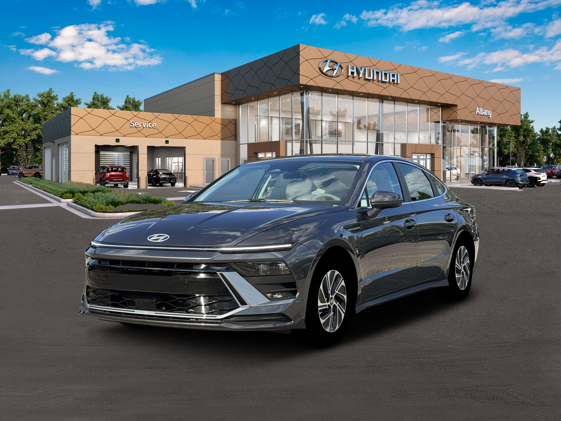 2026 Hyundai Sonata Hybrid Blue's photo