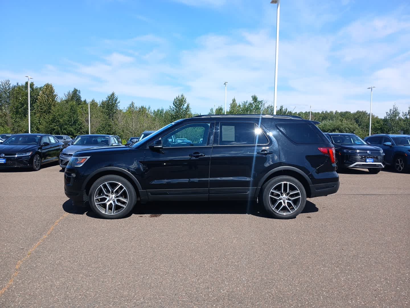 Used 2019 Ford Explorer Sport with VIN 1FM5K8GT8KGA51881 for sale in Hermantown, Minnesota