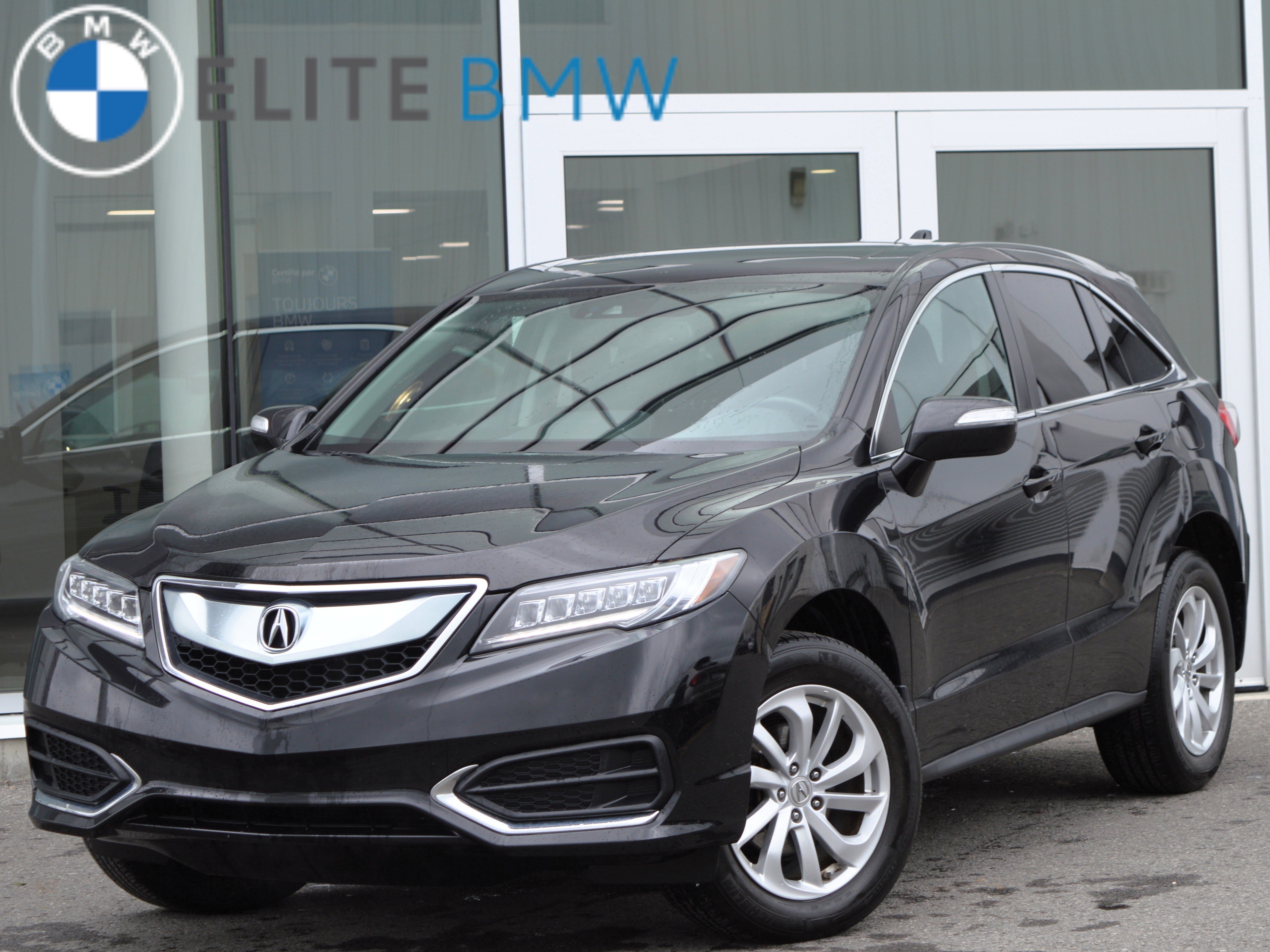 Used 2018 CRYSTAL BLACK PEARL Acura Tech image 1