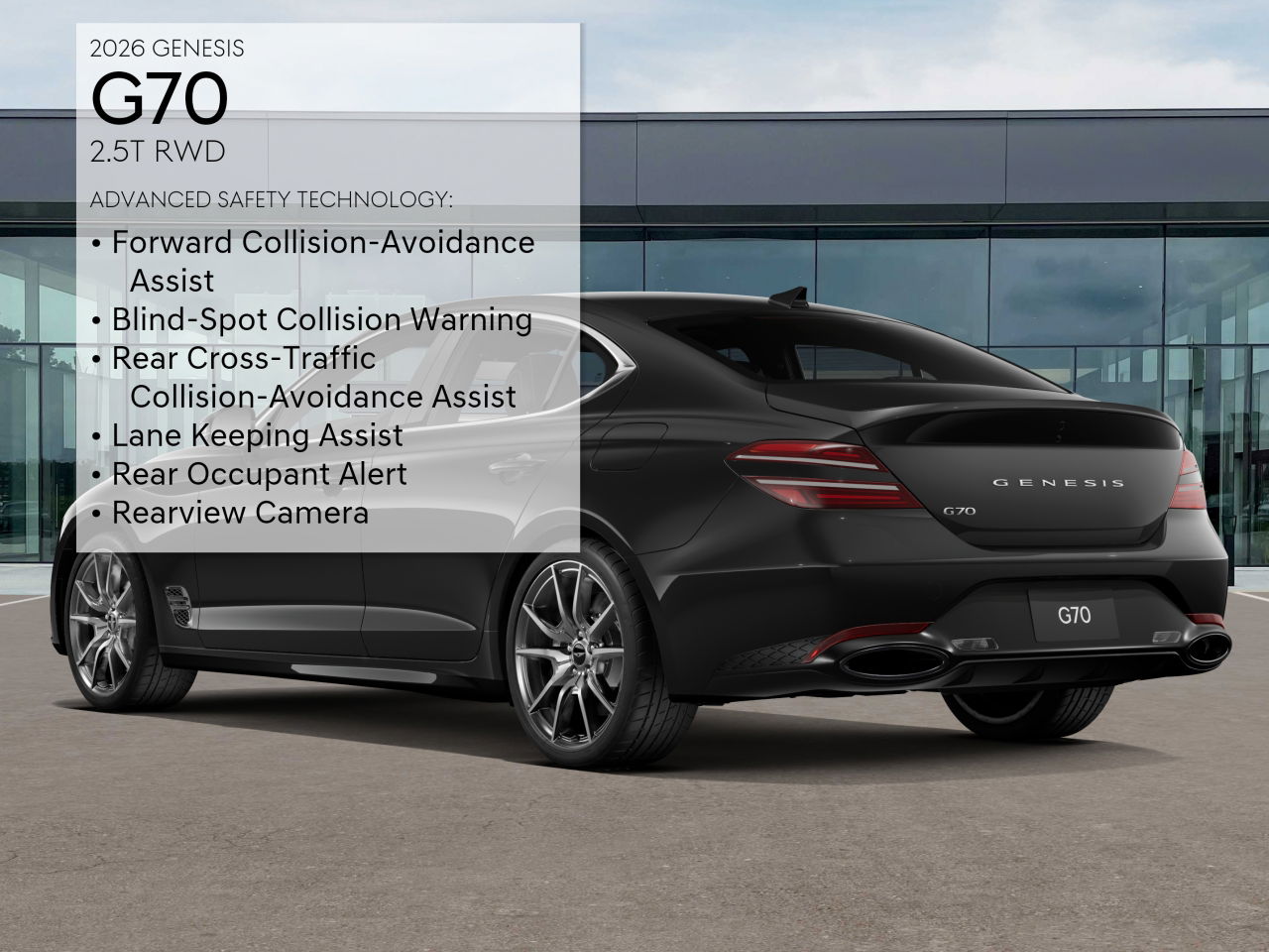 2026 Genesis G70 2.5T photo 6