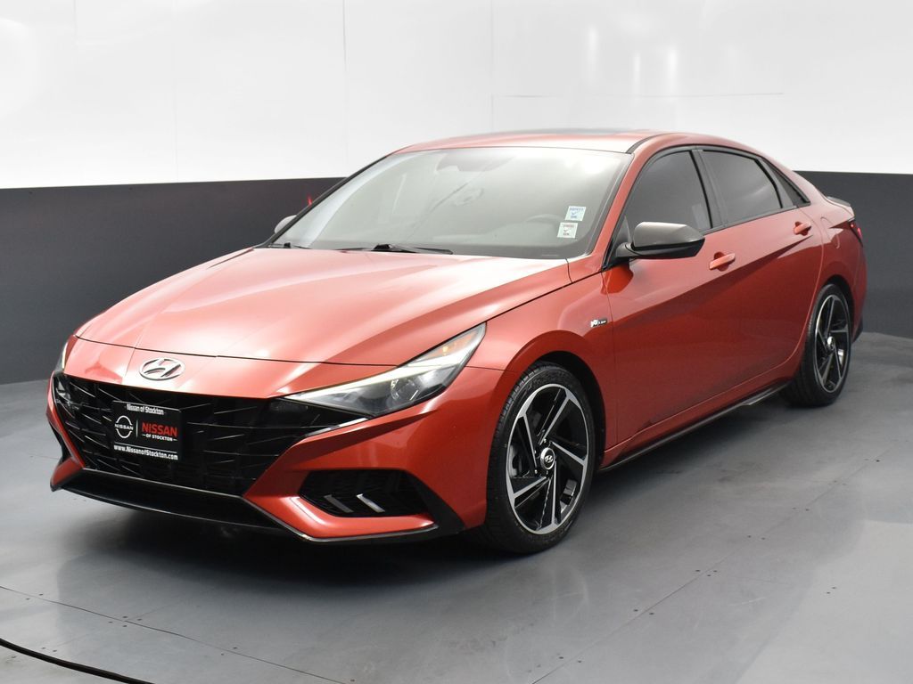 2021 Hyundai Elantra N Line photo 3