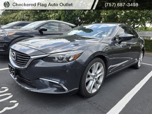 Used 2016 Mazda MAZDA6 i Touring with VIN JM1GJ1T56G1411710 for sale in Virginia Beach, VA