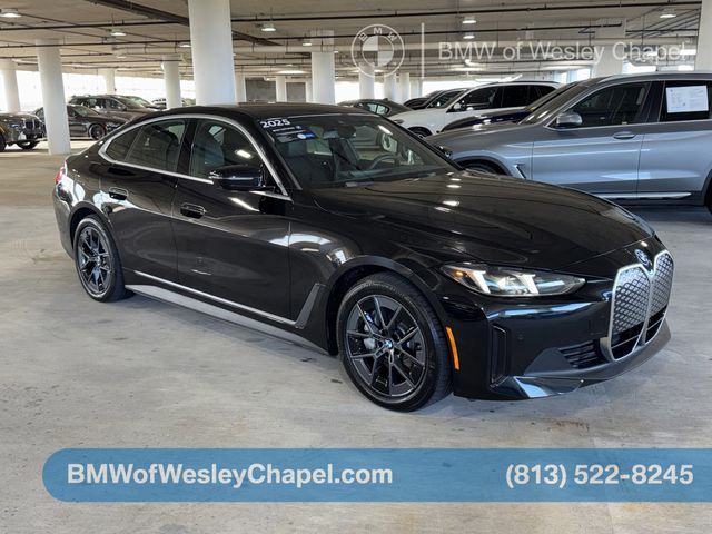 Certified 2025 BMW i4 40 with VIN WBY23HD04SFT96442 for sale in Wesley Chapel, FL