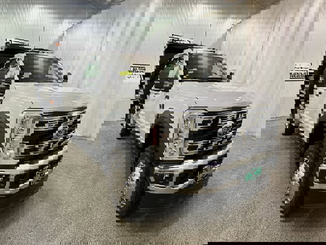 New 2024 Oxford White Ford XL Dump Body image 1