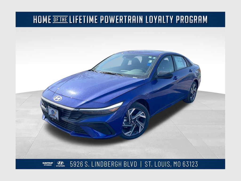 2025 Hyundai Elantra Blue
