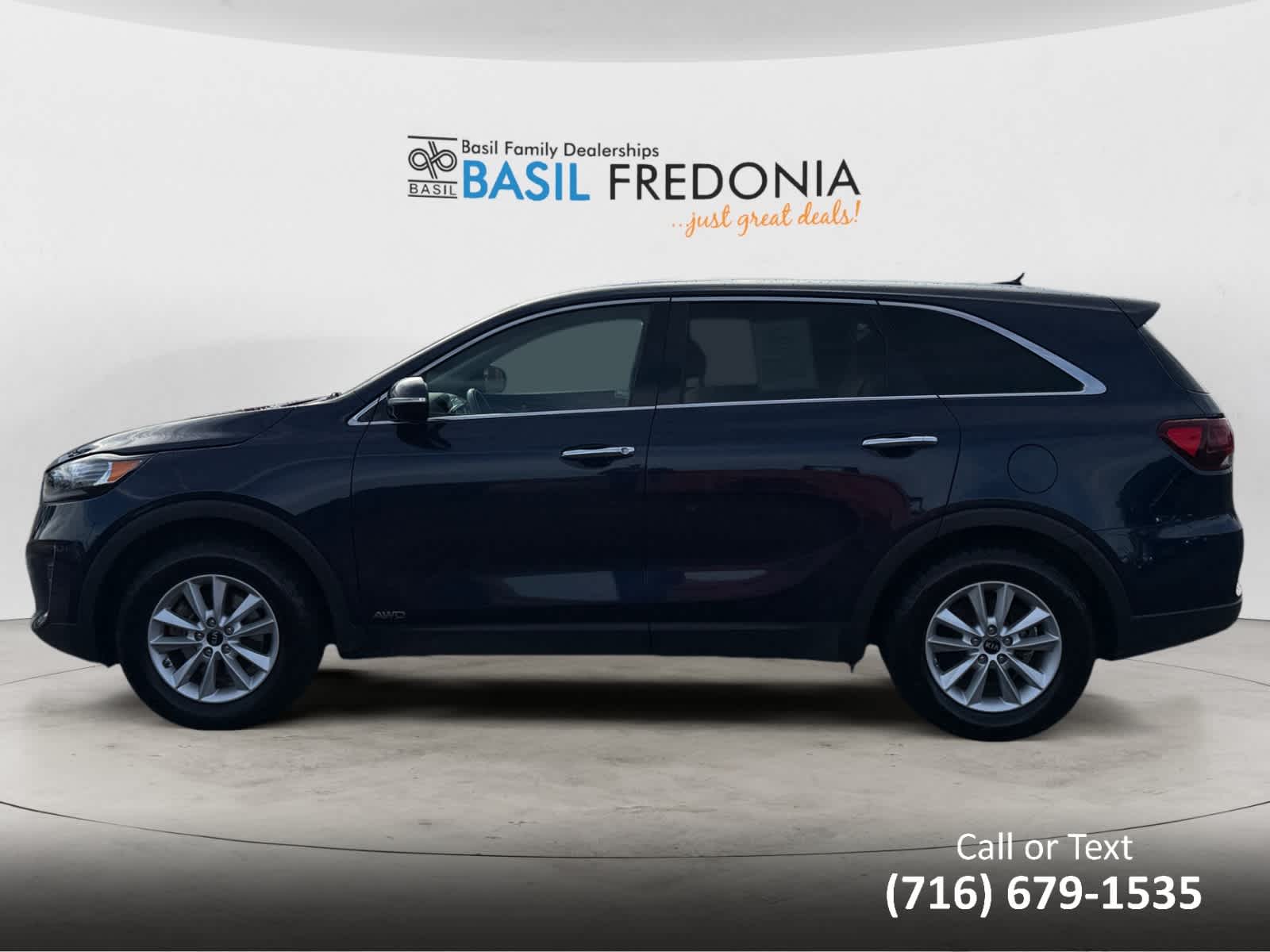 Used 2019 Kia Sorento LX with VIN 5XYPGDA33KG551028 for sale in Fredonia, NY