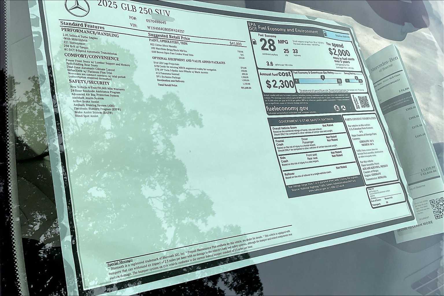2025 Mercedes Benz GLB 250 photo 15