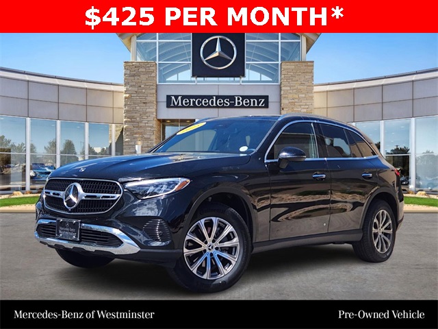Certified Used 2025 Black Mercedes-Benz GLC 300 image 1