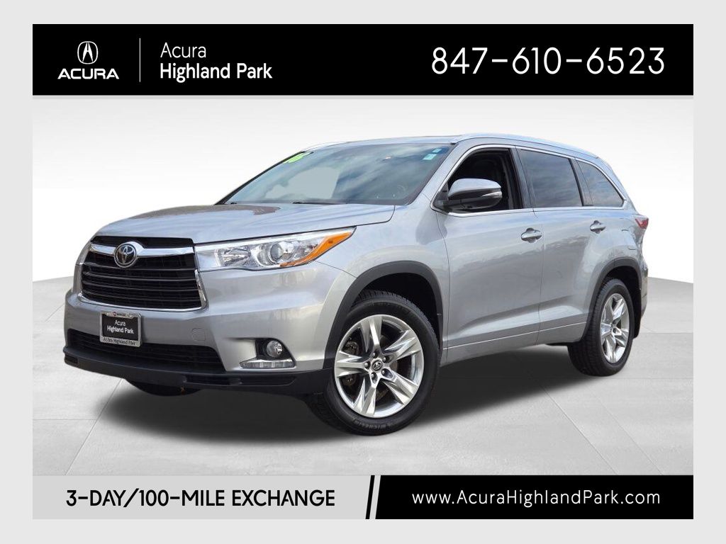 2016 Toyota Highlander Limited Platinum