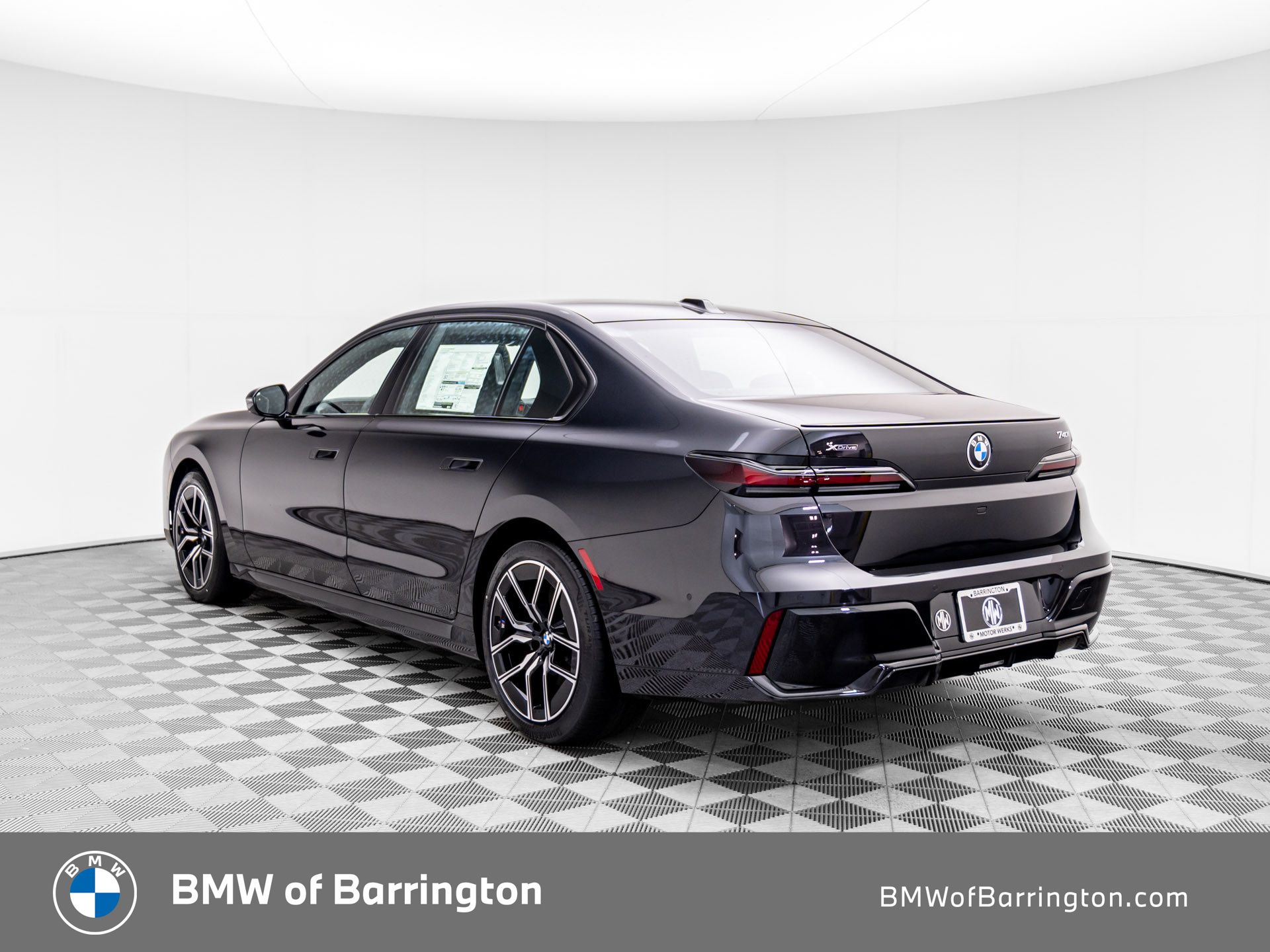 New 2025 Black Sapphire Metallic BMW 740i xDrive image 3