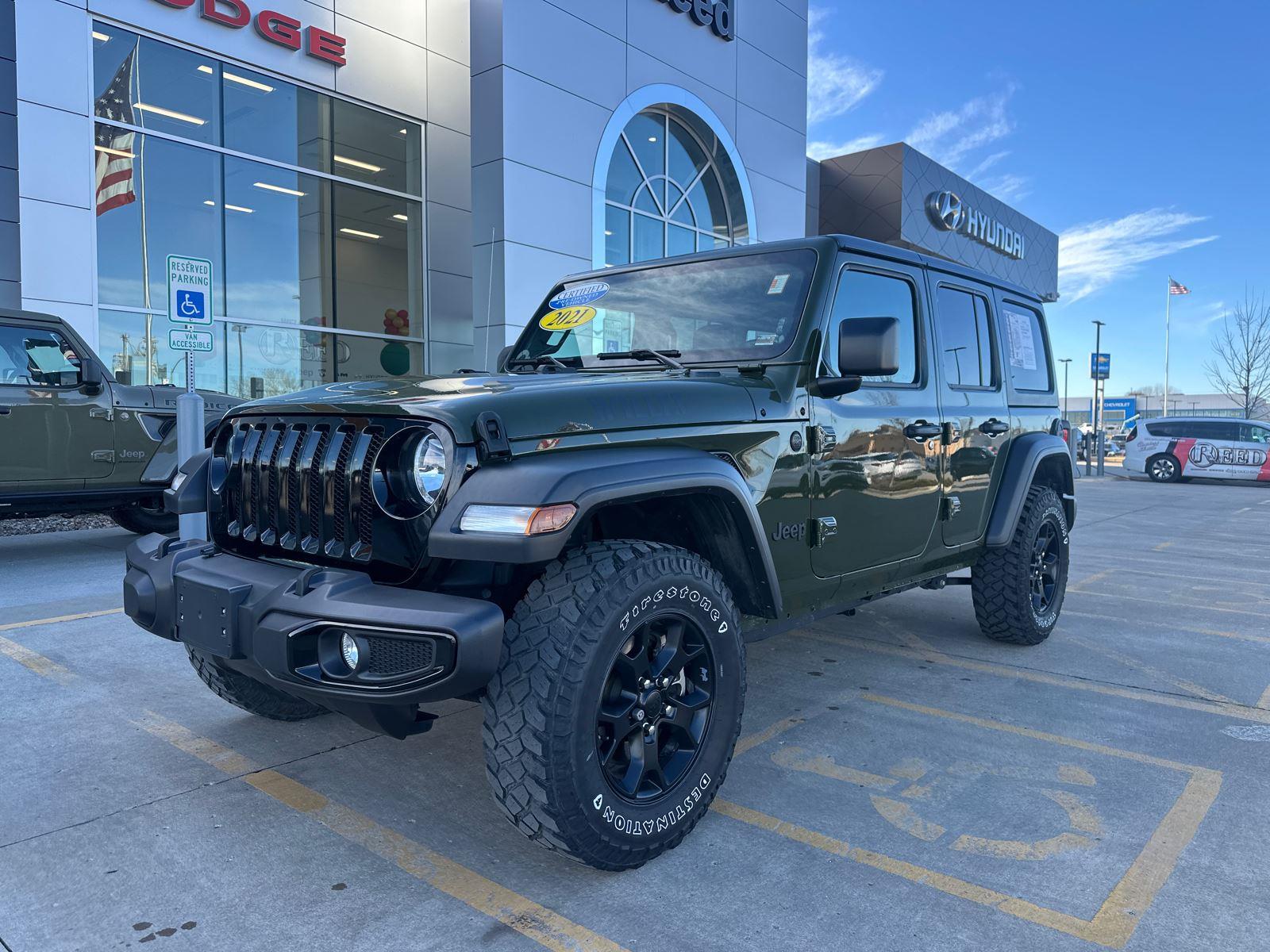 2021 Jeep Wrangler Unlimited Willys Sport's photo