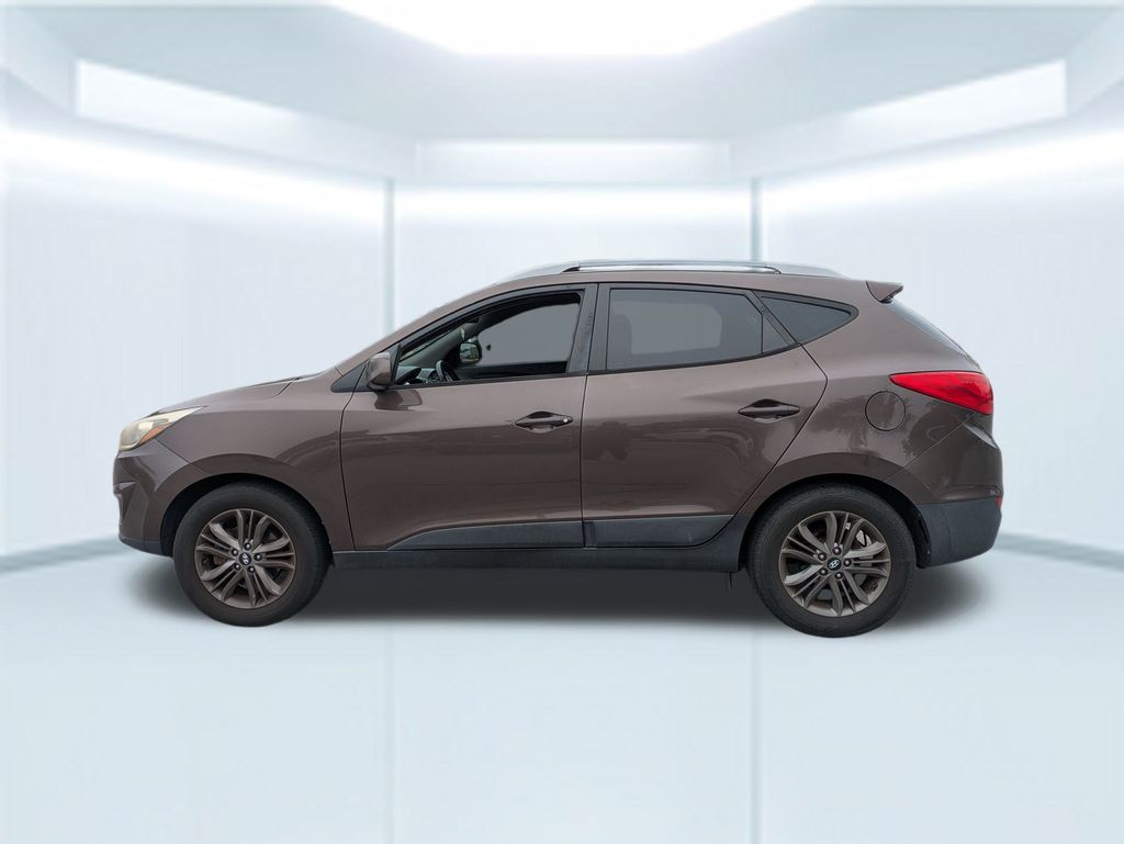 Used 2014 Hyundai Tucson SE with VIN KM8JU3AGXEU890993 for sale in Milton, FL
