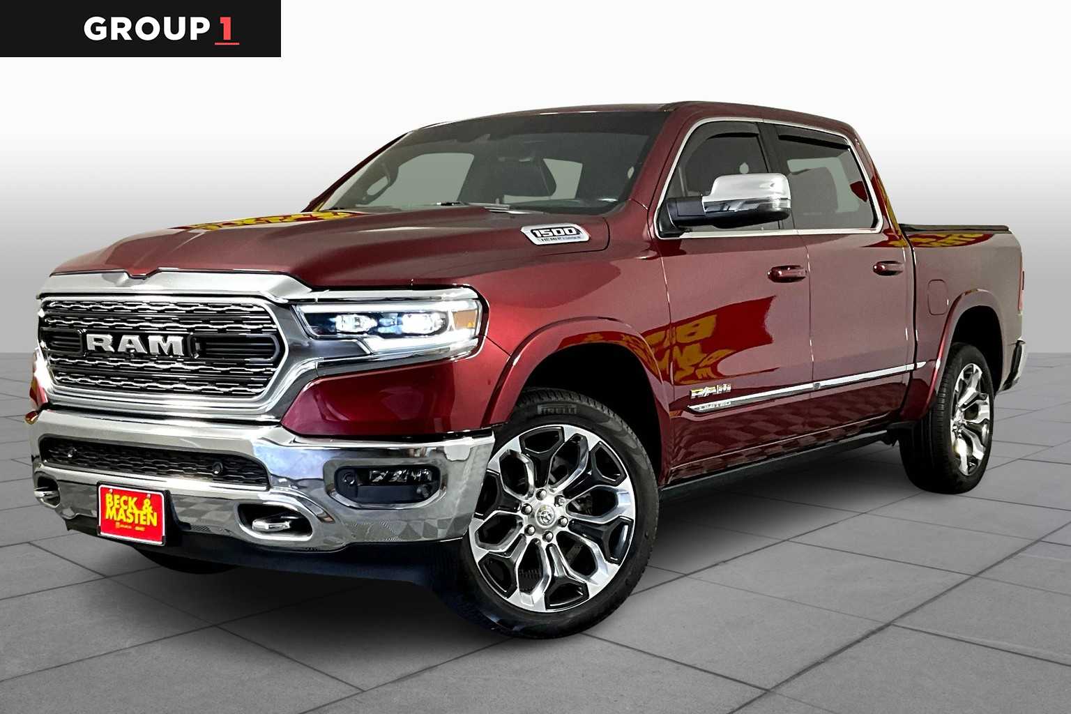 Red Ram Truck Price Pre-Owned 2023 Ram 1500 Limited Crew Cab