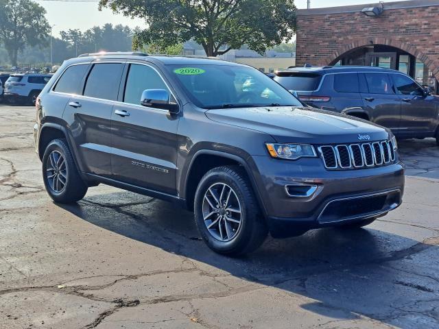 Used 2020 Jeep Grand Cherokee Limited with VIN 1C4RJFBG3LC237392 for sale in Corunna, MI