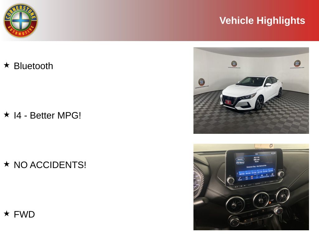 Used 2023 Nissan Sentra SV with VIN 3N1AB8CVXPY286026 for sale in Elk River, Minnesota