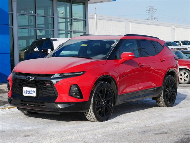 Certified 2022 Chevrolet Blazer RS with VIN 3GNKBKRS6NS213593 for sale in Roseville, Minnesota