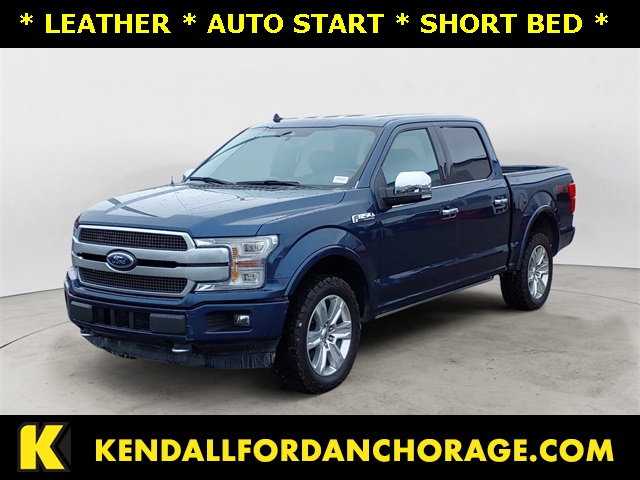 Used 2019 Blue Ford Platinum image 1