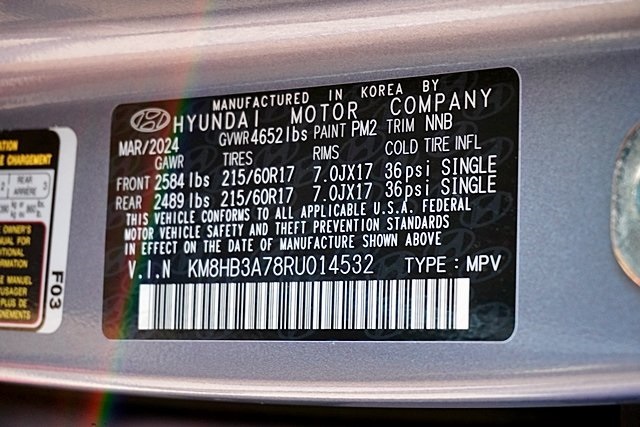 Used 2024 Blue Hyundai SE image 33