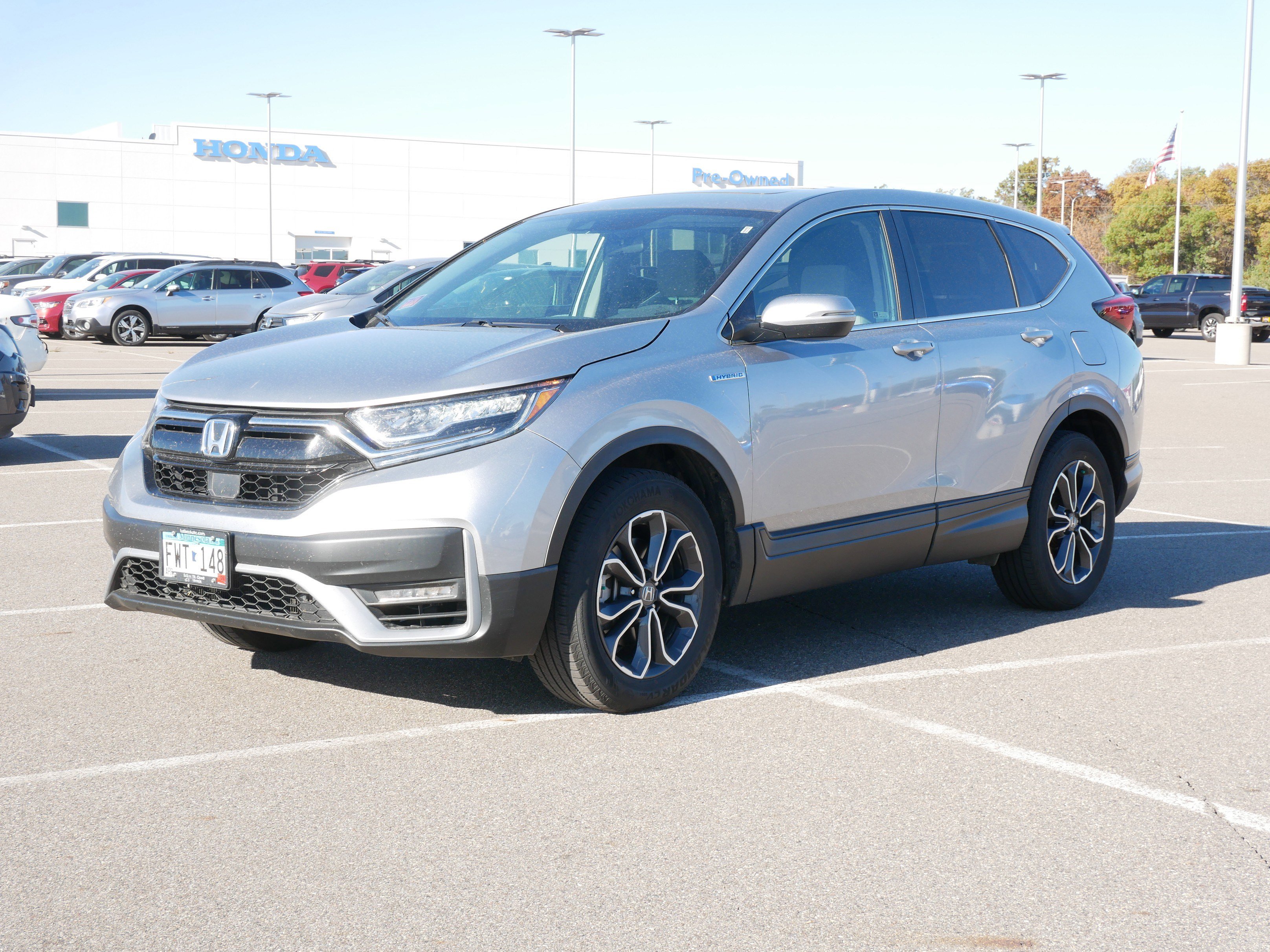 Used 2021 Honda CR-V EX with VIN 7FART6H51ME000778 for sale in Waite Park, Minnesota