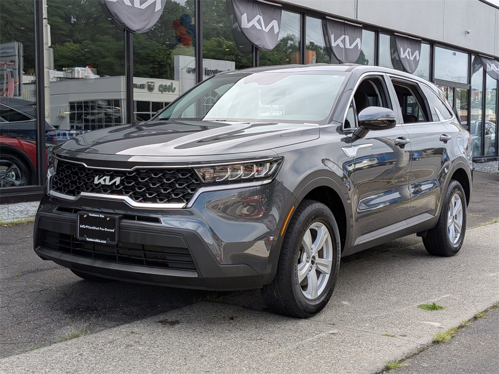 Used 2023 Gray Kia LX image 1