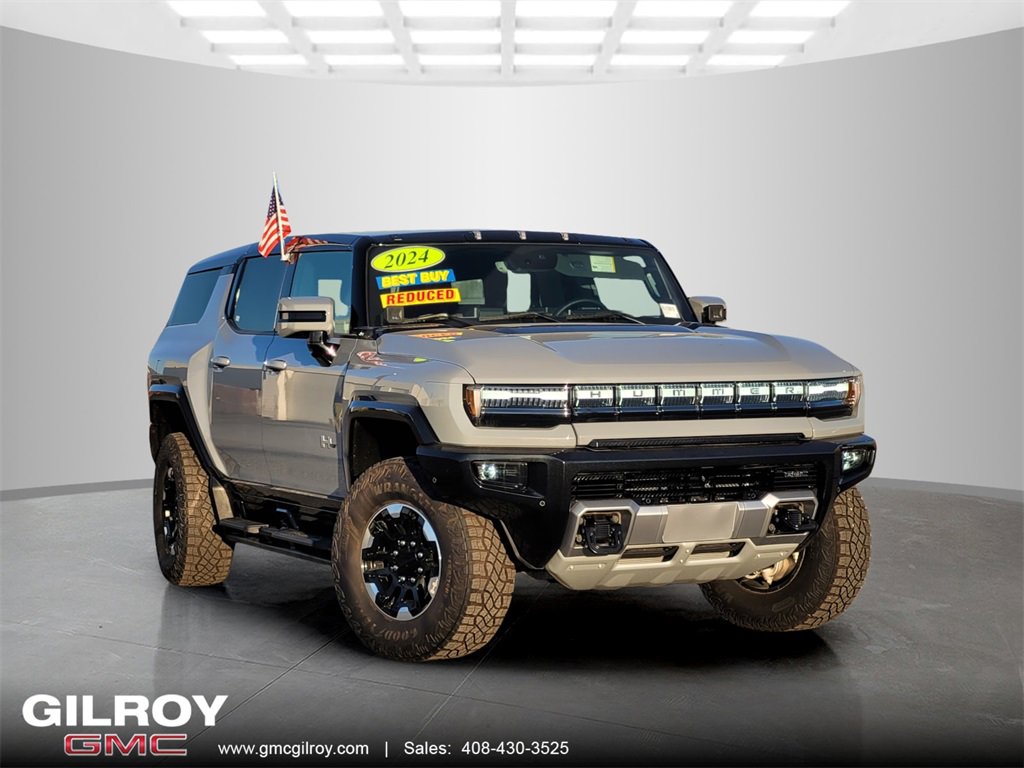 Used 2024 GMC HUMMER EV 2X with VIN 1GKB0NDE6RU109018 for sale in Gilroy, CA