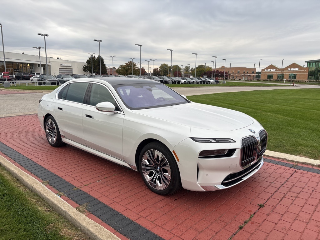 Certified 2023 BMW i7 Base with VIN WBY53EJ07PCN73414 for sale in Schererville, IN