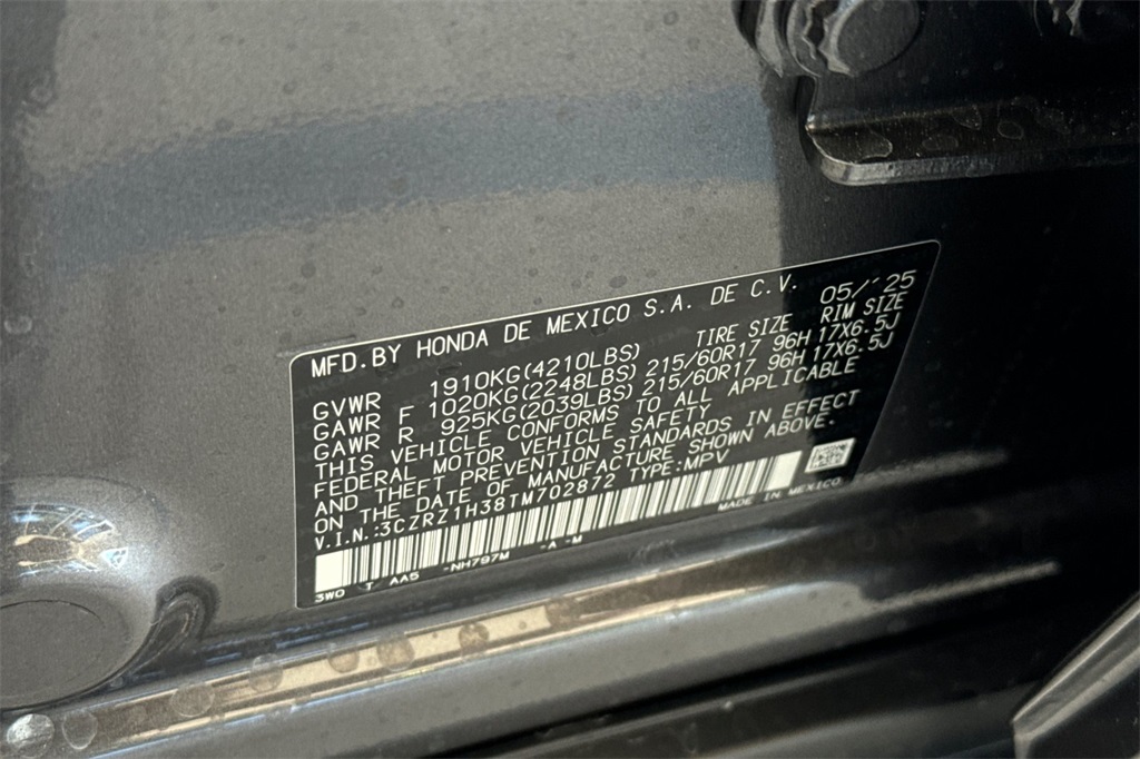 2026 Honda HR-V LX photo 28