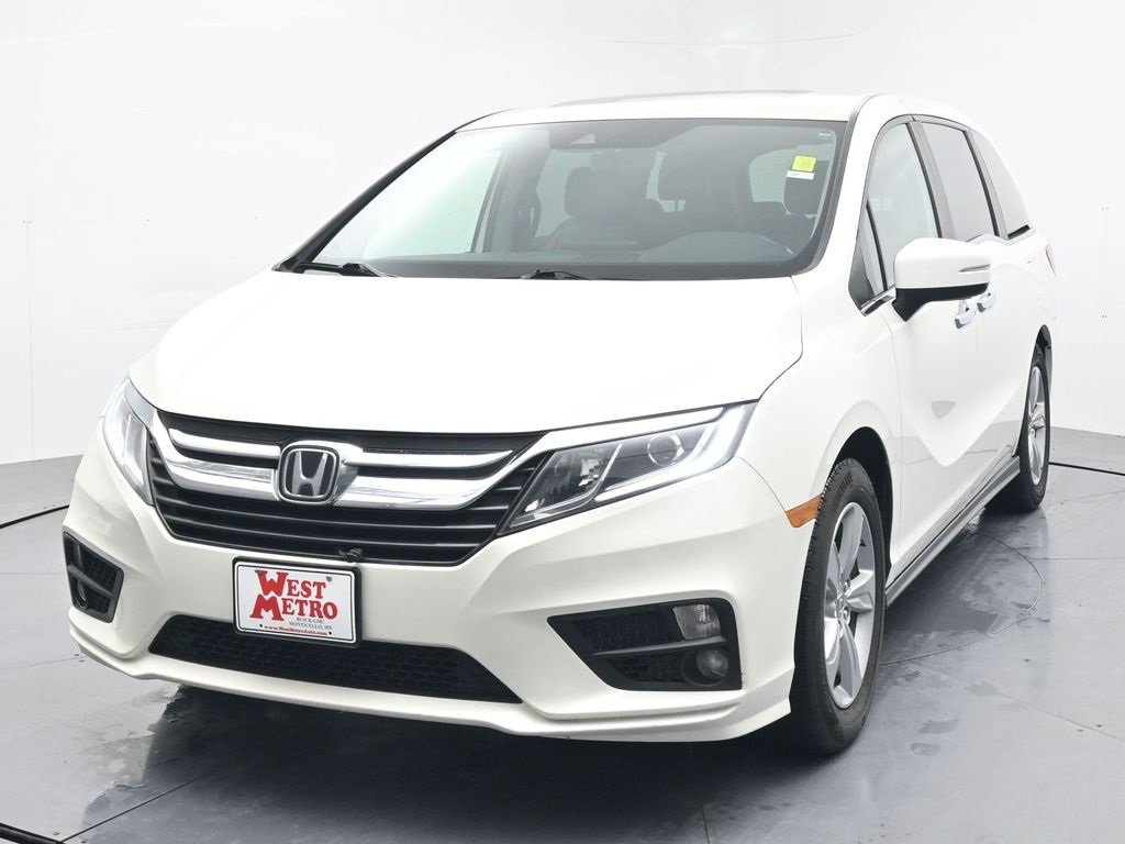 Used 2018 Honda Odyssey EX-L with VIN 5FNRL6H75JB091305 for sale in Monticello, Minnesota