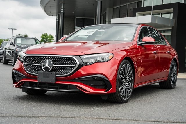 Certified Used 2024 MANUFAKTUR Cardinal Red Metallic Mercedes-Benz E 350 image 3