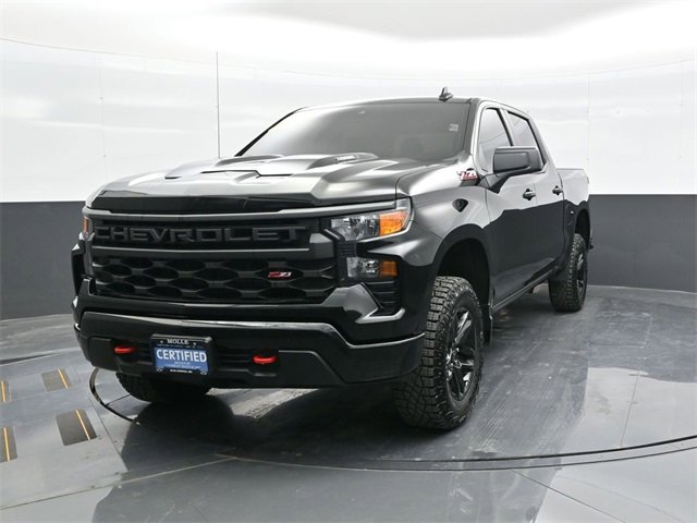 Certified 2025 Chevrolet Silverado 1500 Custom with VIN 3GCPKCEK1SG311858 for sale in Kansas City