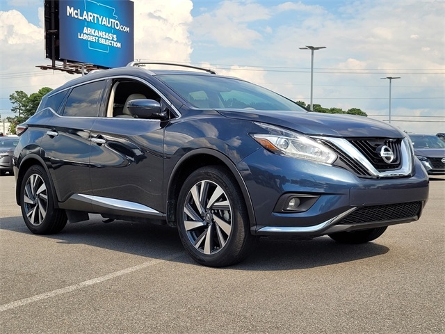Used 2017 Nissan Murano Platinum with VIN 5N1AZ2MG6HN128265 for sale in Benton, AR