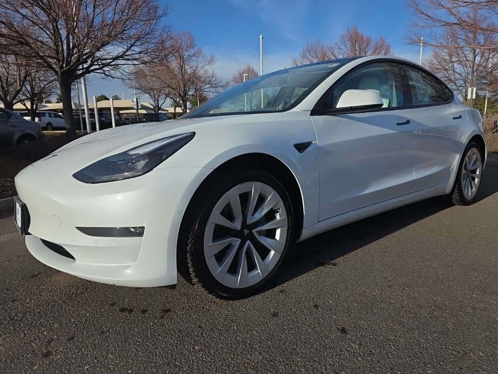 Used 2022 Tesla Model 3 Long Range with VIN 5YJ3E1EB4NF336192 for sale in Lone Tree, CO