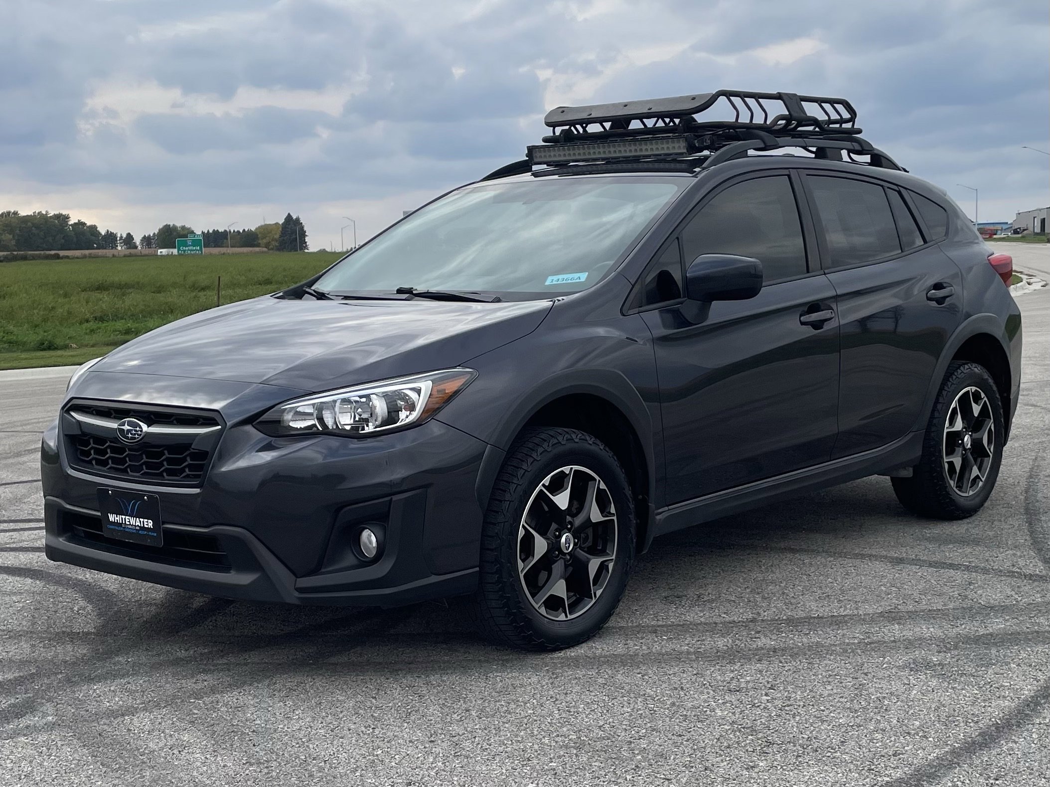 Used 2018 Subaru Crosstrek Premium with VIN JF2GTABC7JG243575 for sale in Saint Charles, Minnesota