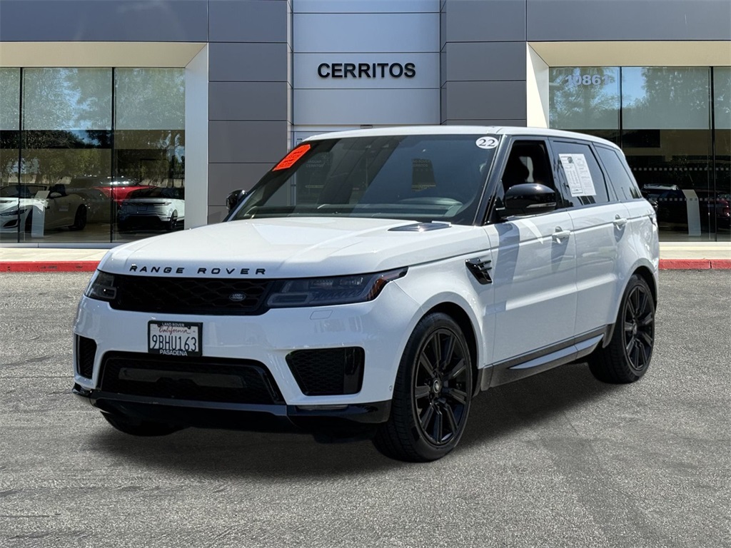 Used 2022 White Land Rover HSE Silver Edition image 1