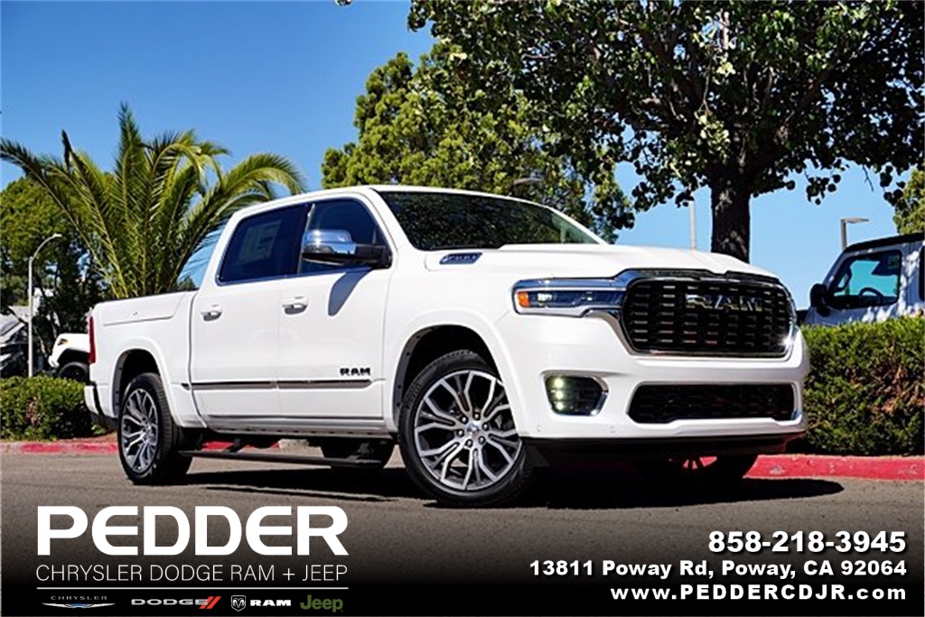 New 2026 Ivory White Tri-Coat Pearl-Coat Exterior Paint RAM Tungsten image 1
